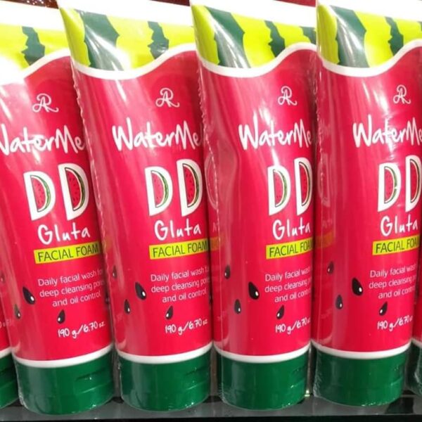 watermelon dd gluta facial foam