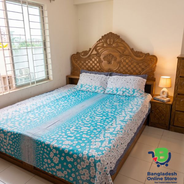 HomeTex Classic Cotton Bedsheet